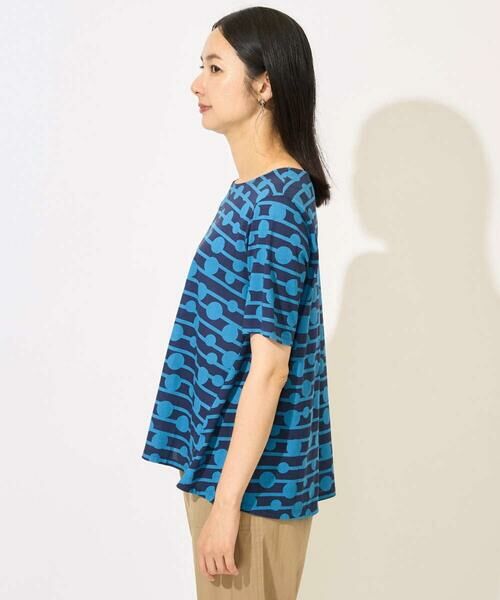 GEORGES RECH / ジョルジュ・レッシュ カットソー | [日本製]ドットボーダーカットソー | 詳細6