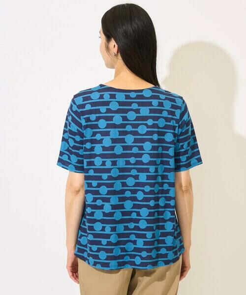 GEORGES RECH / ジョルジュ・レッシュ カットソー | [日本製]ドットボーダーカットソー | 詳細7