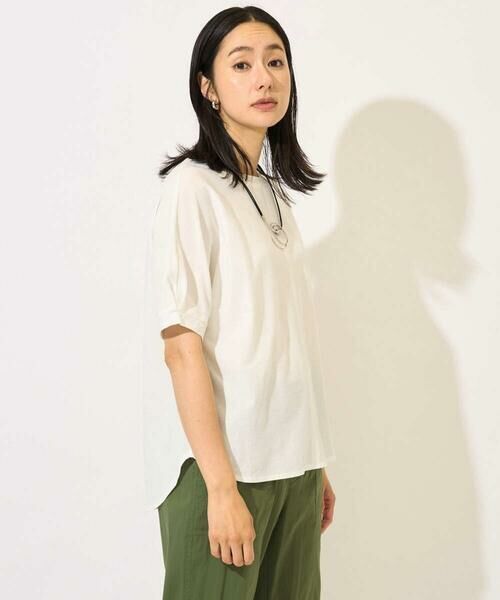 GEORGES RECH / ジョルジュ・レッシュ カットソー | ドルマンスリーブジョーゼットカットソー | 詳細1