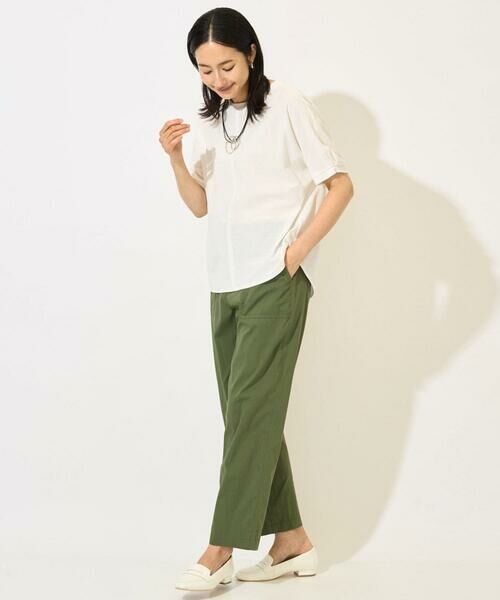 GEORGES RECH / ジョルジュ・レッシュ カットソー | ドルマンスリーブジョーゼットカットソー | 詳細17