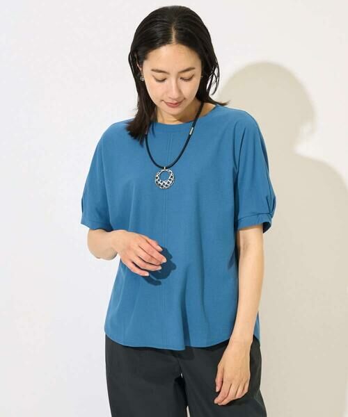 GEORGES RECH / ジョルジュ・レッシュ カットソー | ドルマンスリーブジョーゼットカットソー | 詳細3