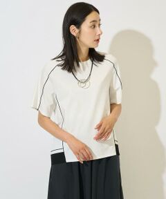 GEORGES RECH / ジョルジュ・レッシュ カットソー | [接触冷感/紫外線カット/速乾/遮熱]メロウラインカットソー