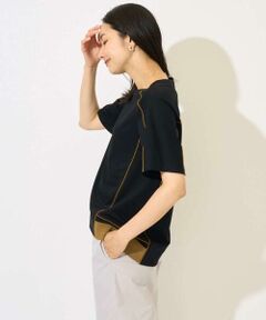 GEORGES RECH / ジョルジュ・レッシュ カットソー | [接触冷感/紫外線カット/速乾/遮熱]メロウラインカットソー