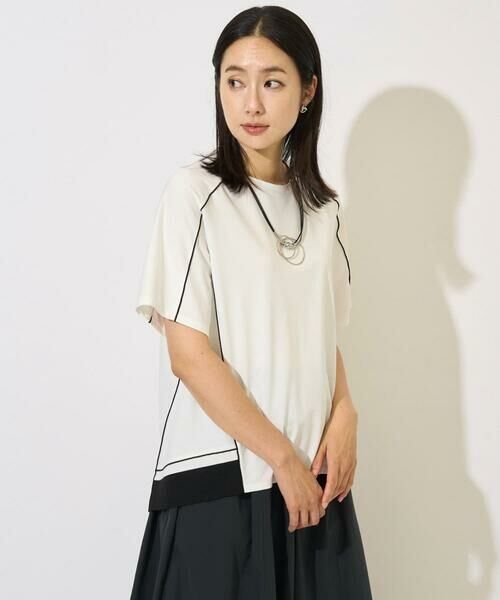 GEORGES RECH / ジョルジュ・レッシュ カットソー | [接触冷感/紫外線カット/速乾/遮熱]メロウラインカットソー | 詳細3