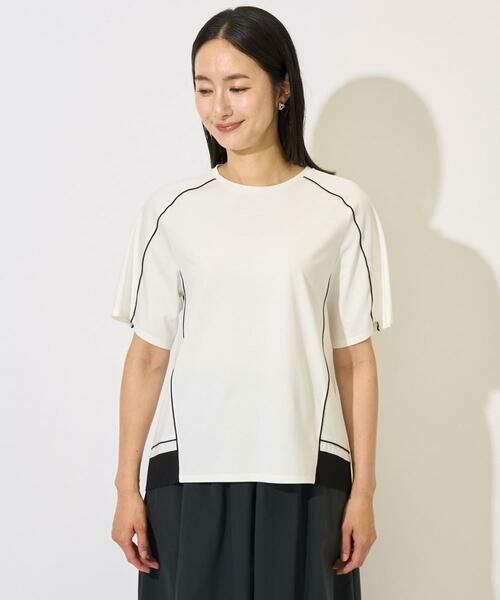 GEORGES RECH / ジョルジュ・レッシュ カットソー | [接触冷感/紫外線カット/速乾/遮熱]メロウラインカットソー | 詳細4