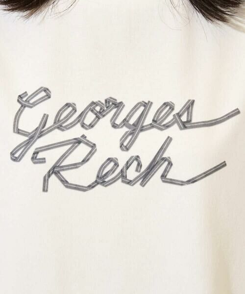 GEORGES RECH / ジョルジュ・レッシュ カットソー | [接触冷感/紫外線カット/遮熱]テーププリントロゴカットソー | 詳細12