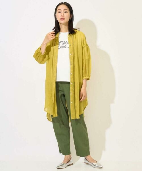 GEORGES RECH / ジョルジュ・レッシュ カットソー | [接触冷感/紫外線カット/遮熱]テーププリントロゴカットソー | 詳細13