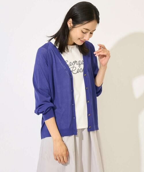 GEORGES RECH / ジョルジュ・レッシュ カットソー | [接触冷感/紫外線カット/遮熱]テーププリントロゴカットソー | 詳細2