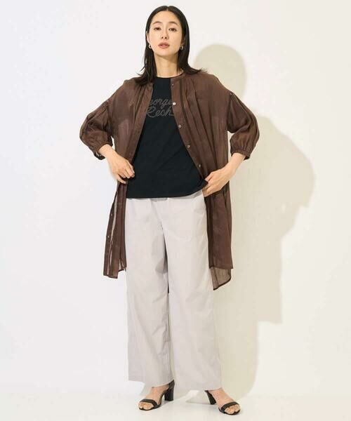 GEORGES RECH / ジョルジュ・レッシュ カットソー | [接触冷感/紫外線カット/遮熱]テーププリントロゴカットソー | 詳細21