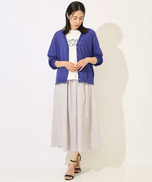 GEORGES RECH / ジョルジュ・レッシュ カットソー | [接触冷感/紫外線カット/遮熱]テーププリントロゴカットソー | 詳細24