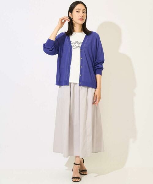 GEORGES RECH / ジョルジュ・レッシュ カットソー | [接触冷感/紫外線カット/遮熱]テーププリントロゴカットソー | 詳細25