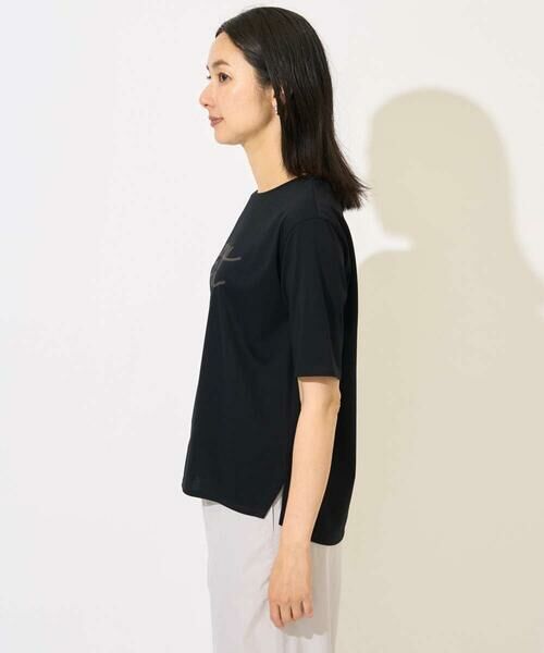 GEORGES RECH / ジョルジュ・レッシュ カットソー | [接触冷感/紫外線カット/遮熱]テーププリントロゴカットソー | 詳細6