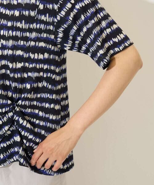 GEORGES RECH / ジョルジュ・レッシュ カットソー | [日本製]ランダムボーダータックジャージーカットソー | 詳細8