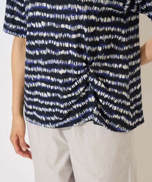 GEORGES RECH / ジョルジュ・レッシュ カットソー | [日本製]ランダムボーダータックジャージーカットソー | 詳細9