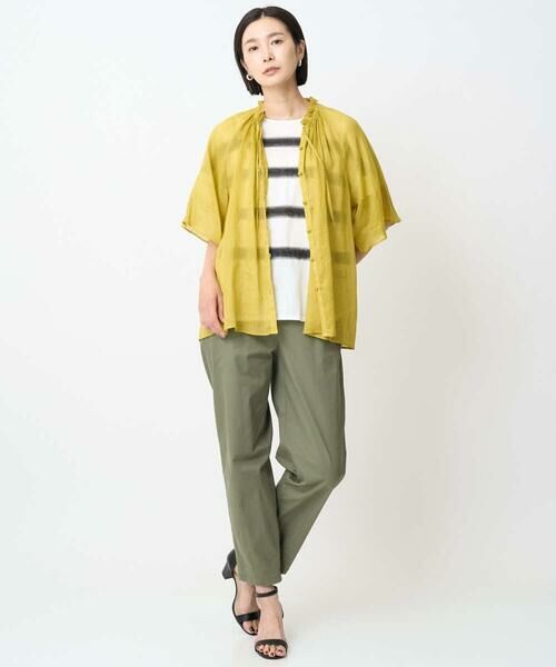 GEORGES RECH / ジョルジュ・レッシュ カットソー | [接触冷感]スーパークールチュールボーダーカットソー | 詳細19