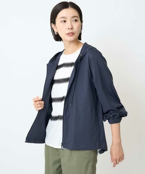 GEORGES RECH / ジョルジュ・レッシュ カットソー | [接触冷感]スーパークールチュールボーダーカットソー | 詳細5