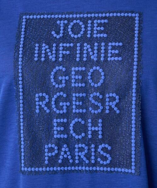 GEORGES RECH / ジョルジュ・レッシュ カットソー | フレアチュールスリーブロゴカットソー | 詳細13