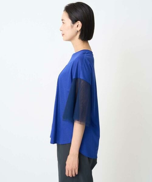 GEORGES RECH / ジョルジュ・レッシュ カットソー | フレアチュールスリーブロゴカットソー | 詳細8