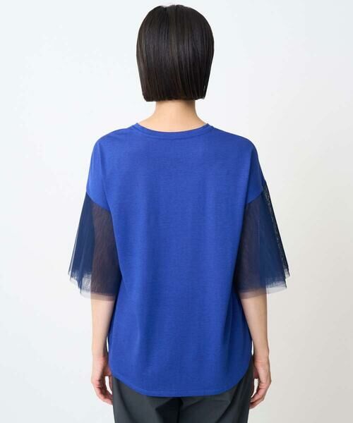 GEORGES RECH / ジョルジュ・レッシュ カットソー | フレアチュールスリーブロゴカットソー | 詳細9