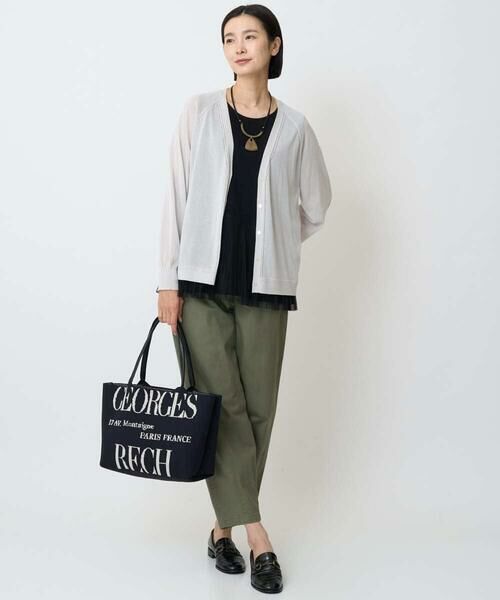 GEORGES RECH / ジョルジュ・レッシュ タンクトップ | [接触冷感/遮熱]チュールプリーツタンクトップ | 詳細16