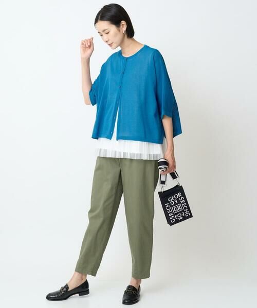 GEORGES RECH / ジョルジュ・レッシュ タンクトップ | [接触冷感/遮熱]チュールプリーツタンクトップ | 詳細22