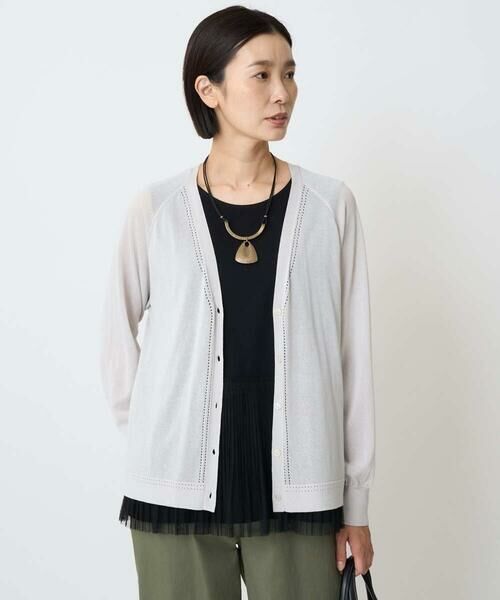 GEORGES RECH / ジョルジュ・レッシュ タンクトップ | [接触冷感/遮熱]チュールプリーツタンクトップ | 詳細4