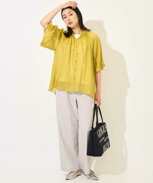 GEORGES RECH / ジョルジュ・レッシュ その他パンツ | [撥水加工]ワイドストレートイージーパンツ | 詳細21