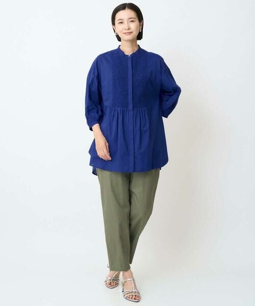 GEORGES RECH / ジョルジュ・レッシュ チノ・ワークパンツ | バレルレックテーパードパンツ | 詳細12