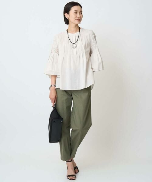 GEORGES RECH / ジョルジュ・レッシュ チノ・ワークパンツ | バレルレックテーパードパンツ | 詳細18