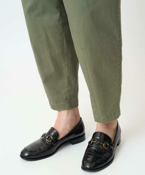 GEORGES RECH / ジョルジュ・レッシュ チノ・ワークパンツ | バレルレックテーパードパンツ | 詳細9