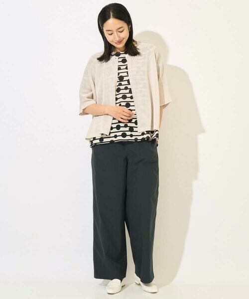 GEORGES RECH / ジョルジュ・レッシュ カーディガン・ボレロ | ペーパーヤーンドルマンスリーブカーディガン | 詳細15