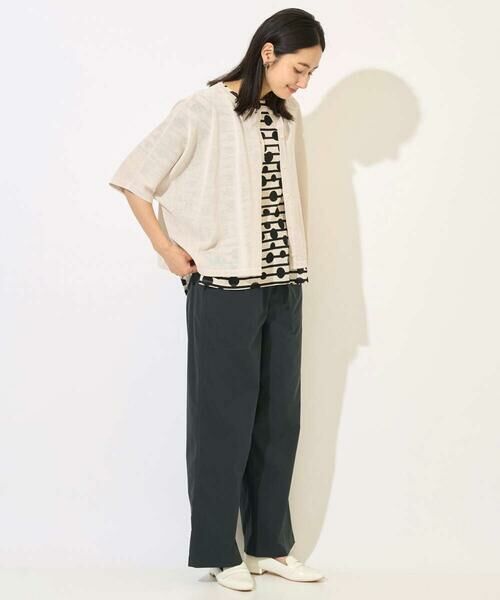 GEORGES RECH / ジョルジュ・レッシュ カーディガン・ボレロ | ペーパーヤーンドルマンスリーブカーディガン | 詳細16