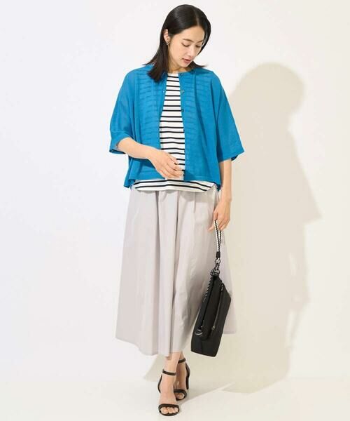 GEORGES RECH / ジョルジュ・レッシュ カーディガン・ボレロ | ペーパーヤーンドルマンスリーブカーディガン | 詳細21