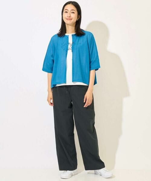 GEORGES RECH / ジョルジュ・レッシュ カーディガン・ボレロ | ペーパーヤーンドルマンスリーブカーディガン | 詳細24