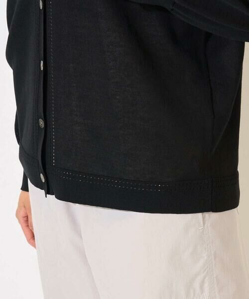 GEORGES RECH / ジョルジュ・レッシュ カーディガン・ボレロ | アイレット8分袖カーディガン | 詳細11