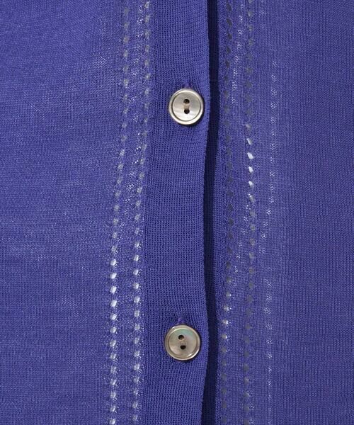 GEORGES RECH / ジョルジュ・レッシュ カーディガン・ボレロ | アイレット8分袖カーディガン | 詳細14