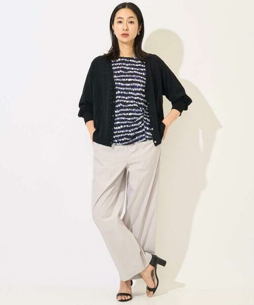 GEORGES RECH / ジョルジュ・レッシュ カーディガン・ボレロ | アイレット8分袖カーディガン | 詳細15