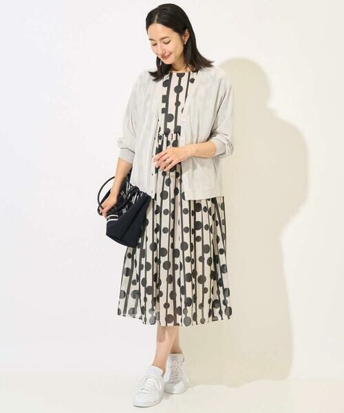 GEORGES RECH / ジョルジュ・レッシュ カーディガン・ボレロ | アイレット8分袖カーディガン | 詳細17