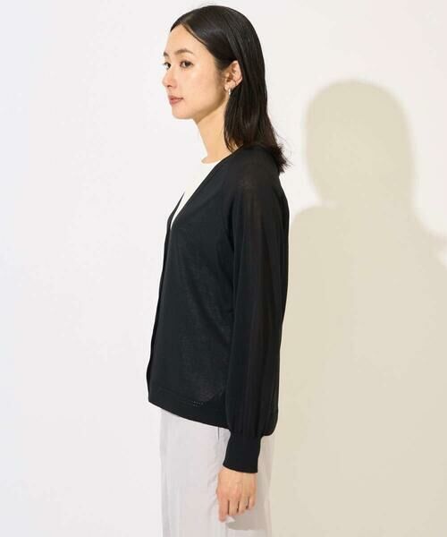 GEORGES RECH / ジョルジュ・レッシュ カーディガン・ボレロ | アイレット8分袖カーディガン | 詳細7