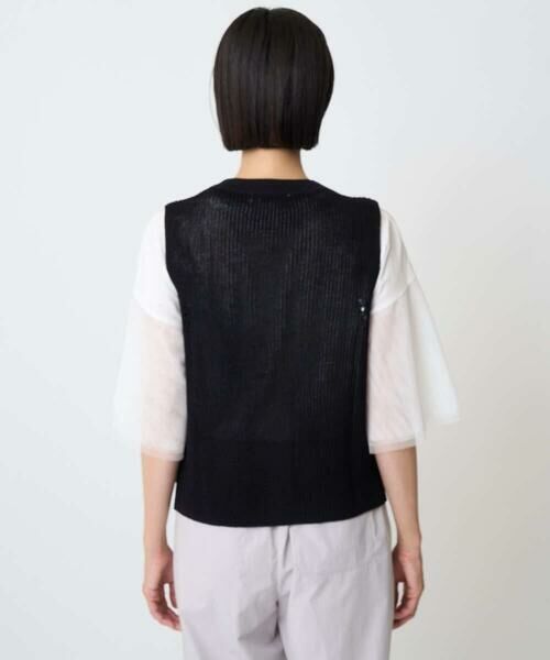 GEORGES RECH / ジョルジュ・レッシュ ベスト | リネンライクニットベスト | 詳細10