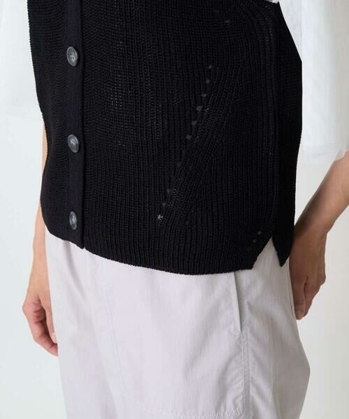 GEORGES RECH / ジョルジュ・レッシュ ベスト | リネンライクニットベスト | 詳細13