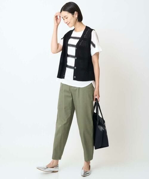 GEORGES RECH / ジョルジュ・レッシュ ベスト | リネンライクニットベスト | 詳細19