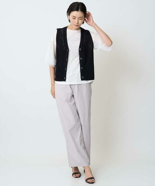 GEORGES RECH / ジョルジュ・レッシュ ベスト | リネンライクニットベスト | 詳細21