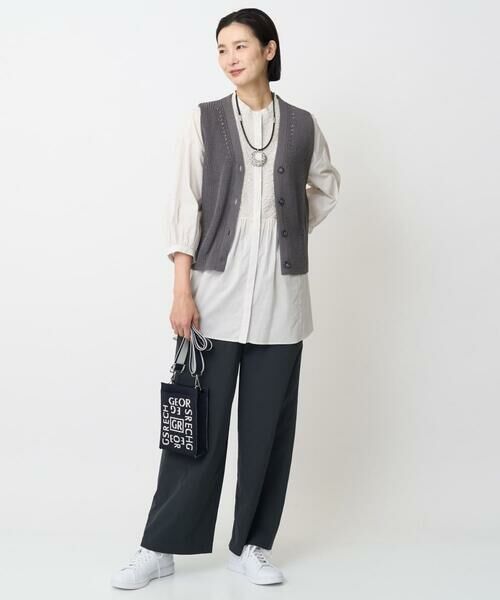 GEORGES RECH / ジョルジュ・レッシュ ベスト | リネンライクニットベスト | 詳細26