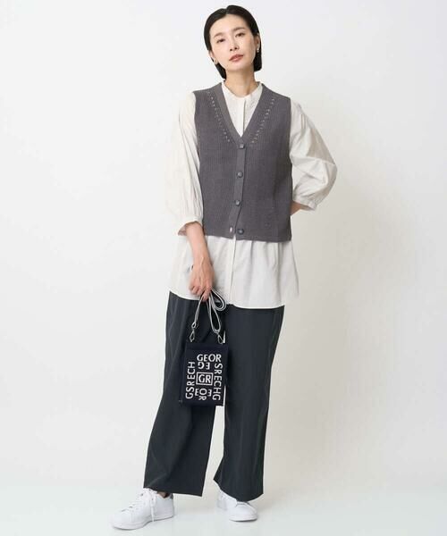 GEORGES RECH / ジョルジュ・レッシュ ベスト | リネンライクニットベスト | 詳細27