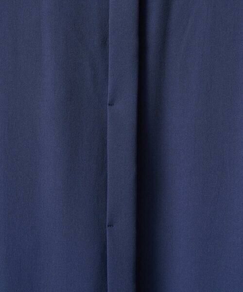 GEORGES RECH / ジョルジュ・レッシュ ロング・マキシ丈ワンピース | [接触冷感/吸水速乾]バンドカラージレワンピース | 詳細10