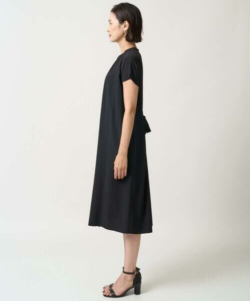 GEORGES RECH / ジョルジュ・レッシュ ロング・マキシ丈ワンピース | [接触冷感/吸水速乾]バンドカラージレワンピース | 詳細2