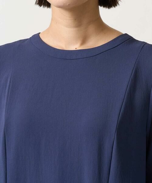 GEORGES RECH / ジョルジュ・レッシュ ロング・マキシ丈ワンピース | [接触冷感/吸水速乾]ボリュームスリーブフレアワンピース | 詳細2