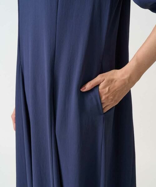 GEORGES RECH / ジョルジュ・レッシュ ロング・マキシ丈ワンピース | [接触冷感/吸水速乾]ボリュームスリーブフレアワンピース | 詳細4