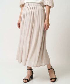 GEORGES RECH / ジョルジュ・レッシュ ロング・マキシ丈スカート | シアーストライプスカート